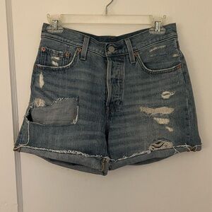 Levi’s 501 Women’s Denim Cutoff Shorts